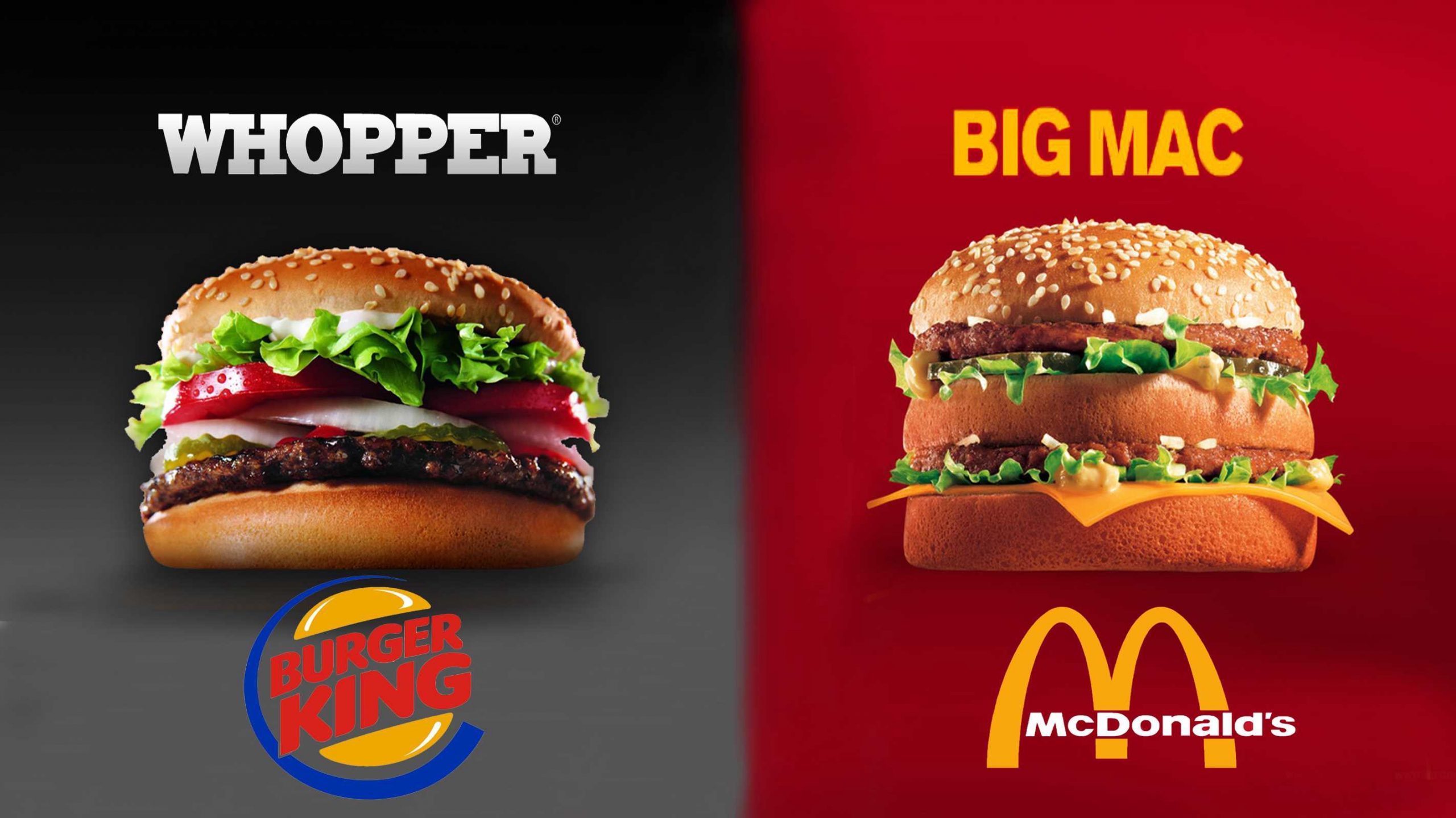 جنگ تبلیغاتی مک دونالدز و برگر کینگ | جنگ همبرگرها